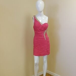 Fame Size 6 One-Shoulder Homecoming Dress